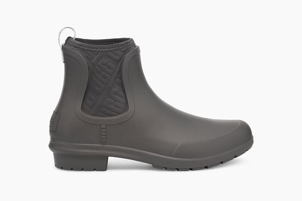 Ugg Rain Boot Womens - Ugg Chevonne Grey - 315PWQIUJ